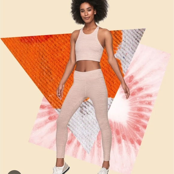 Women's Cream Activewear Set - Picture 1 of 5